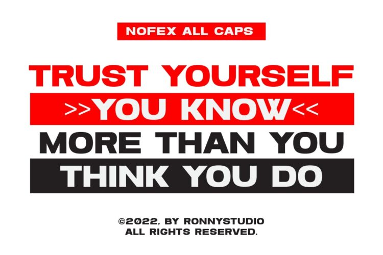 Expanded Sans Serif