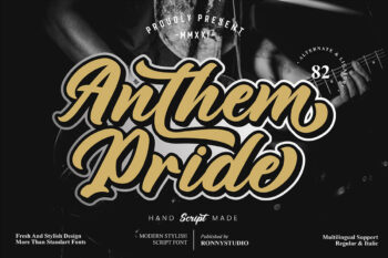 modern script font