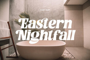 Bold Elegant Serif Font