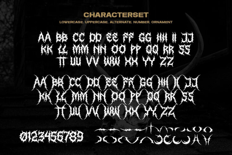 Death Metal Font