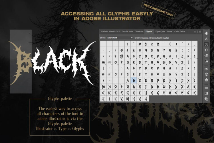 Death Metal Font