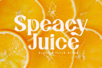 elegant serif font