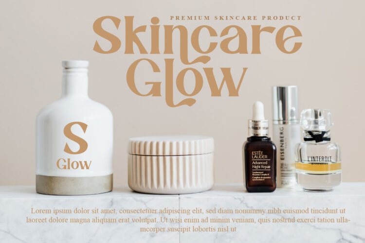 elegant serif font