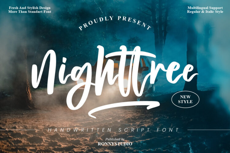 handwritten script font