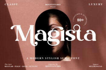 Modern Stylish Serif Font