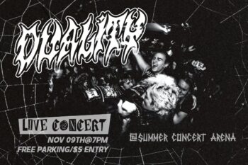 Hardcore Crossover Font Logo