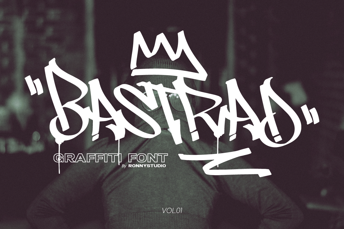 Bastrad Vol.01 - Graffiti Font
