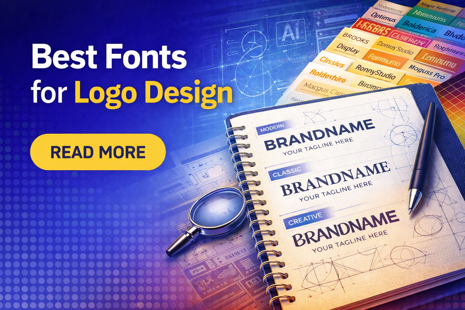 Best Fonts for Logo Design: Typography Guide for Branding