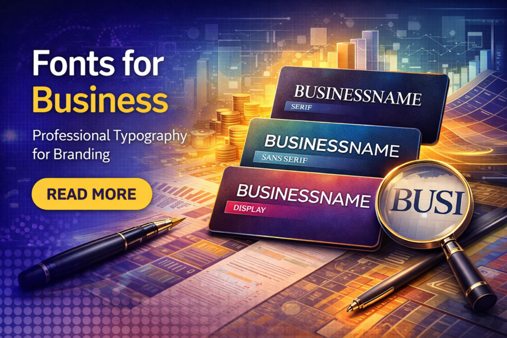 fonts for business