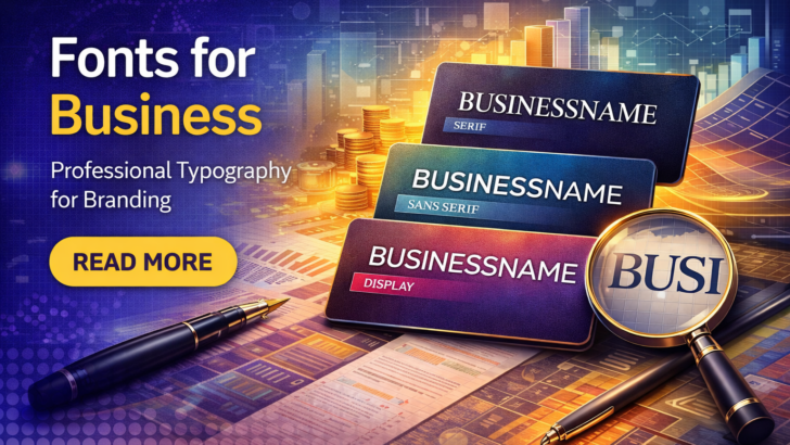 fonts for business