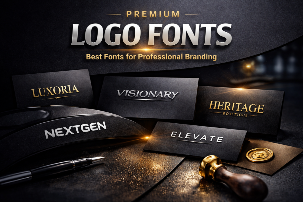 premium logo fonts for professional branding