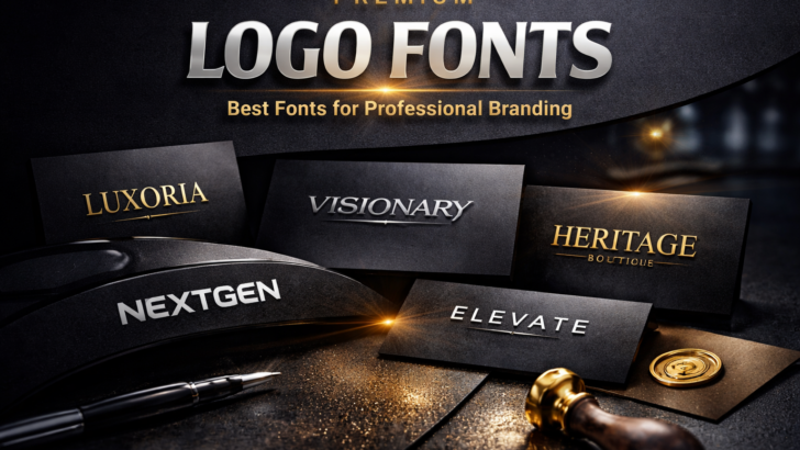 premium logo fonts for professional branding