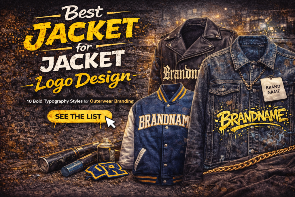 best fonts for jacket logo design
