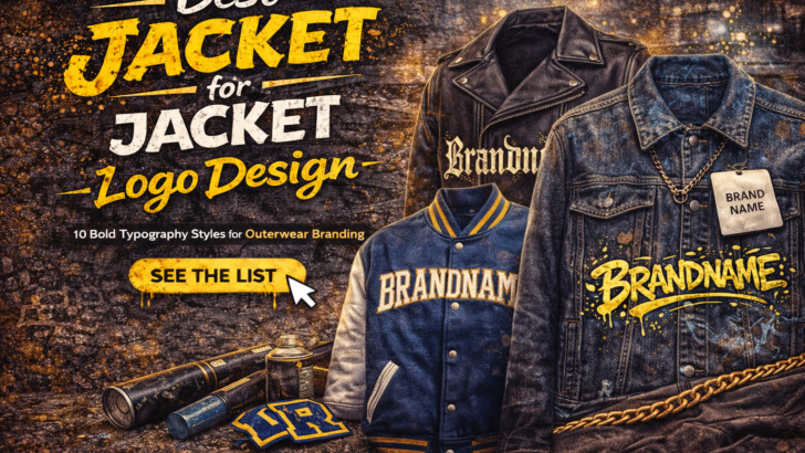 best fonts for jacket logo design