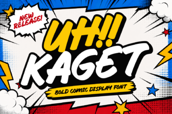 Uh Kaget - Bold Comic Display Font
